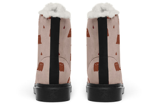 Blush Ghost Party Winter Boots