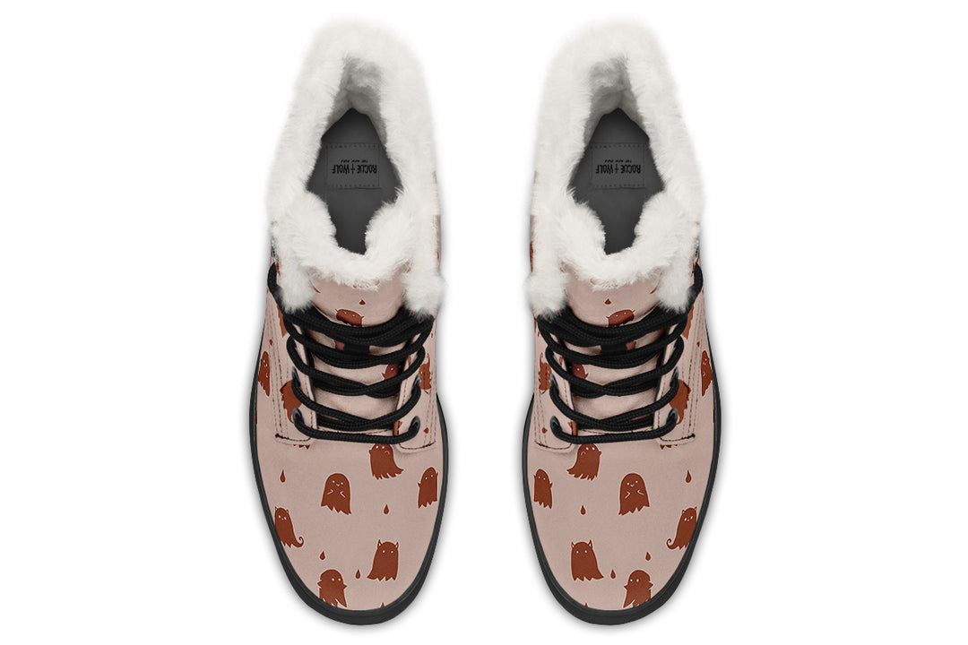 Blush Ghost Party Winter Boots