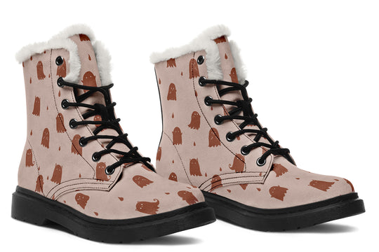 Blush Ghost Party Winter Boots