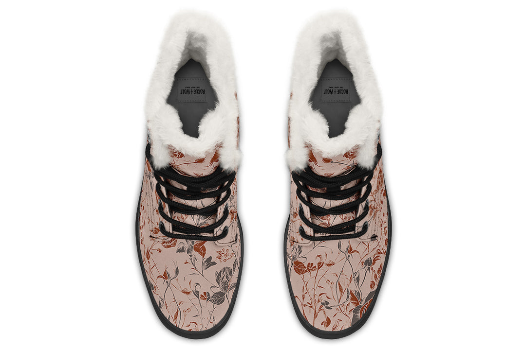 Blush Rose Romance Winter Boots