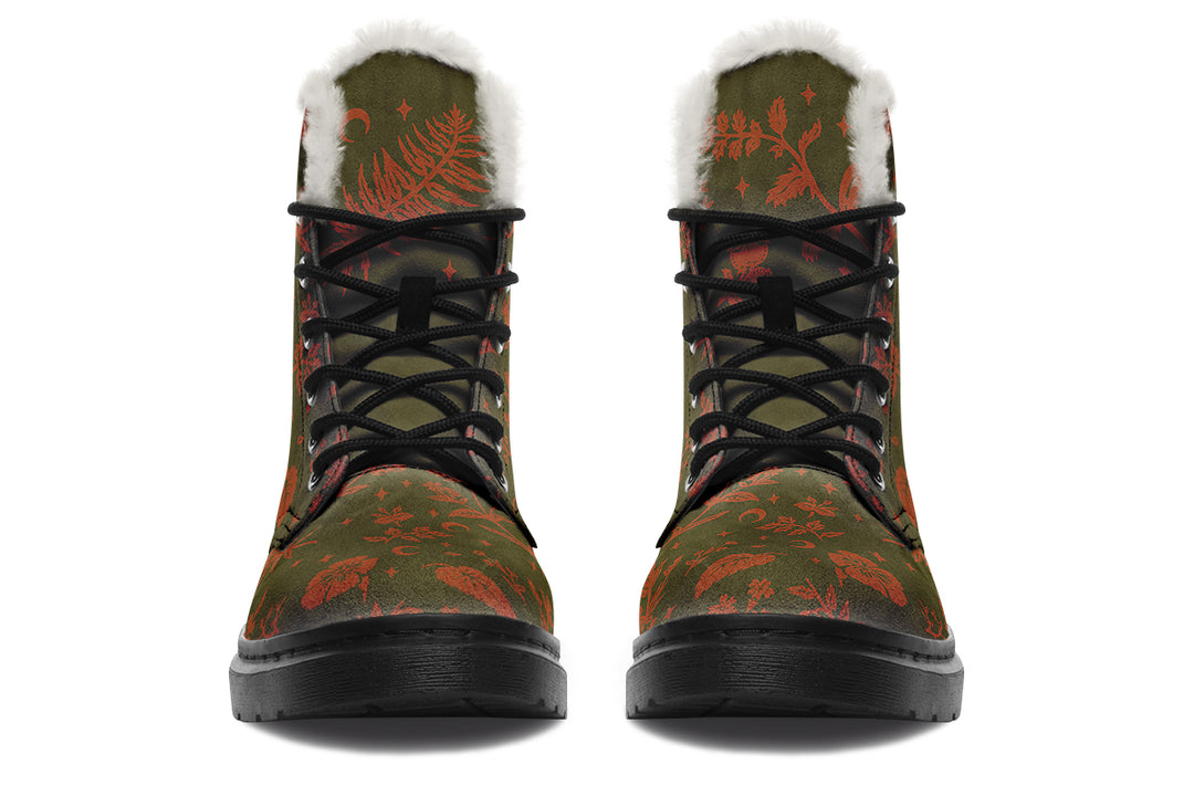 Bracken Green Witch Winter Boots