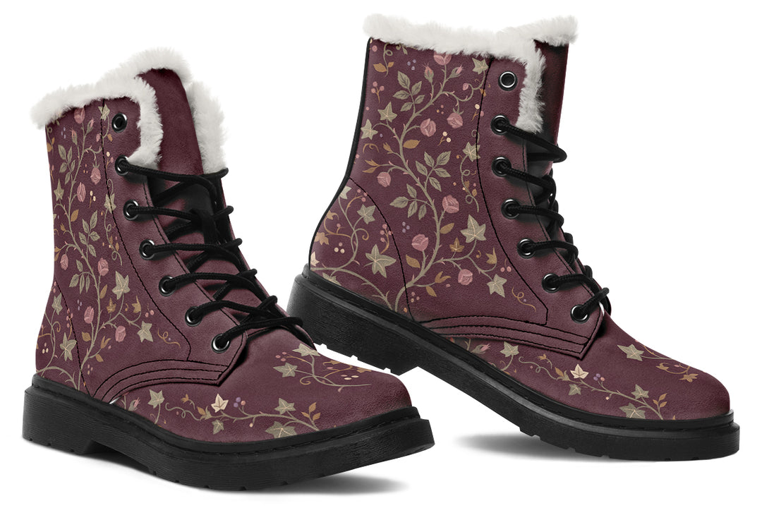 Cursed Rosebud Winter Boots