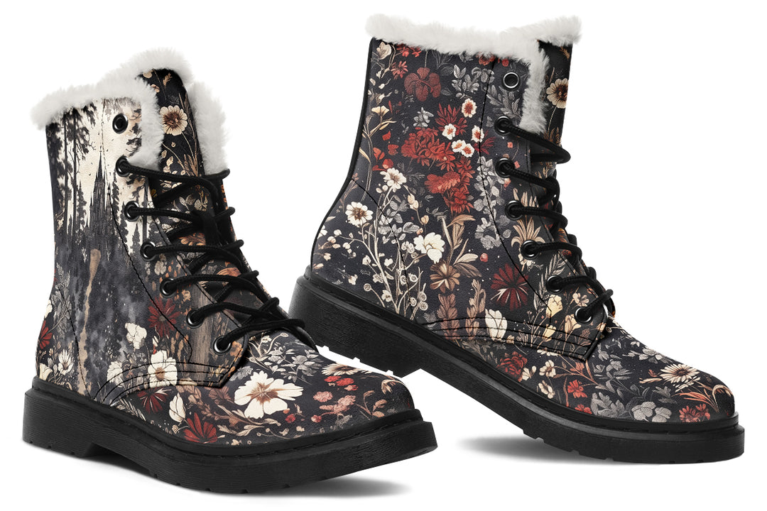 Dark Fairytale Winter Boots