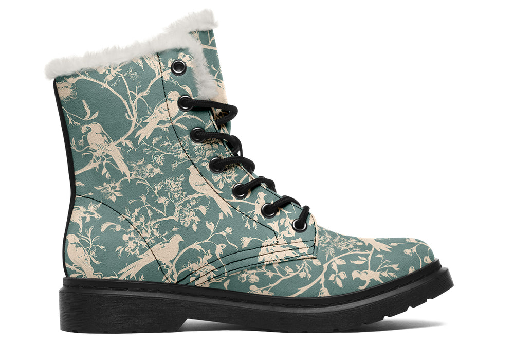 Dark Sage Aviary Winter Boots