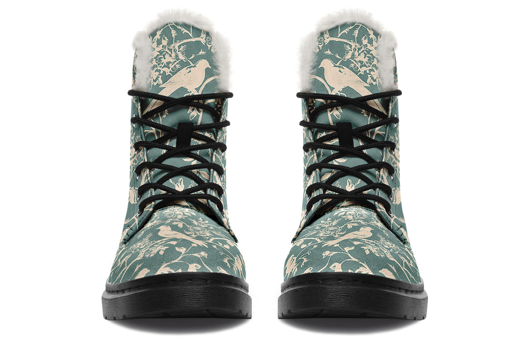 Dark Sage Aviary Winter Boots