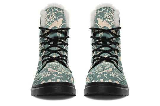 Dark Sage Aviary Winter Boots