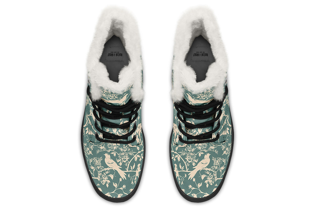 Dark Sage Aviary Winter Boots