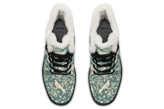 Dark Sage Aviary Winter Boots