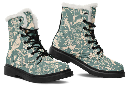 Dark Sage Aviary Winter Boots