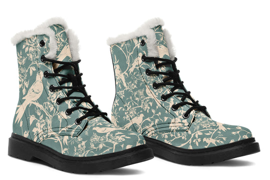 Dark Sage Aviary Winter Boots