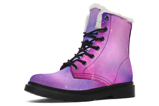 Dreams Winter Boots - High-Quality Nylon Footwear Water Resistant Synthetic Wool Lined Lace-Up