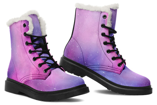 Dreams Winter Boots - High-Quality Nylon Footwear Water Resistant Synthetic Wool Lined Lace-Up