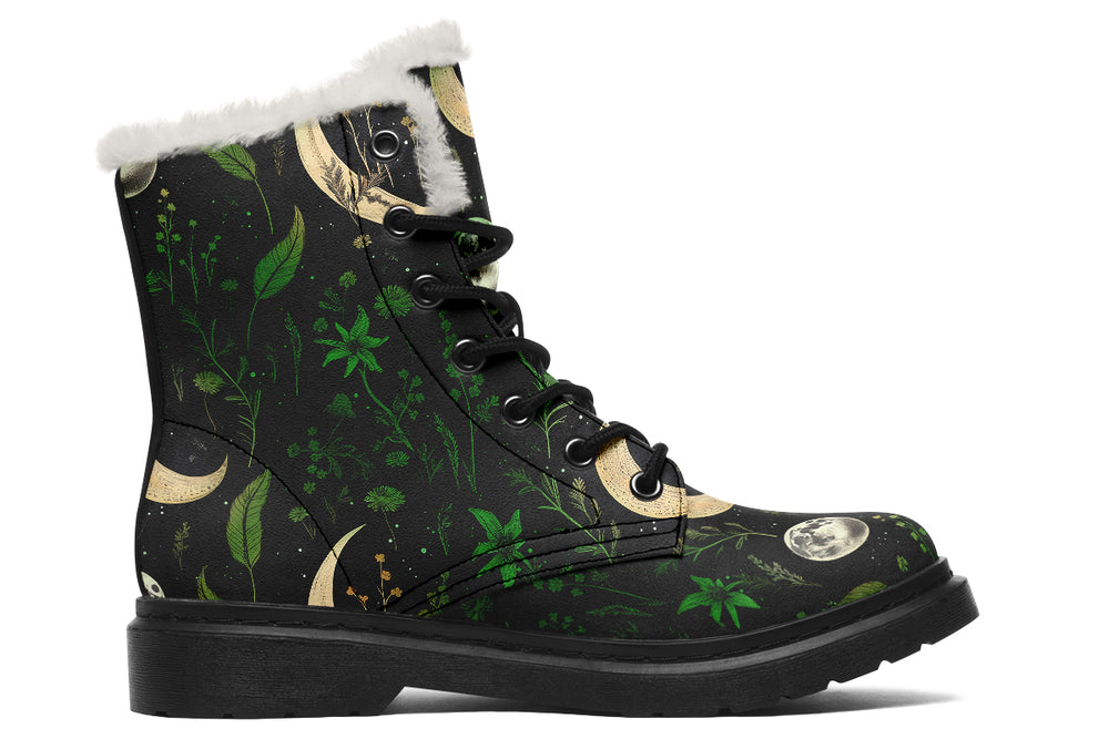 Emerald Moonlit Botanica Winter Boots