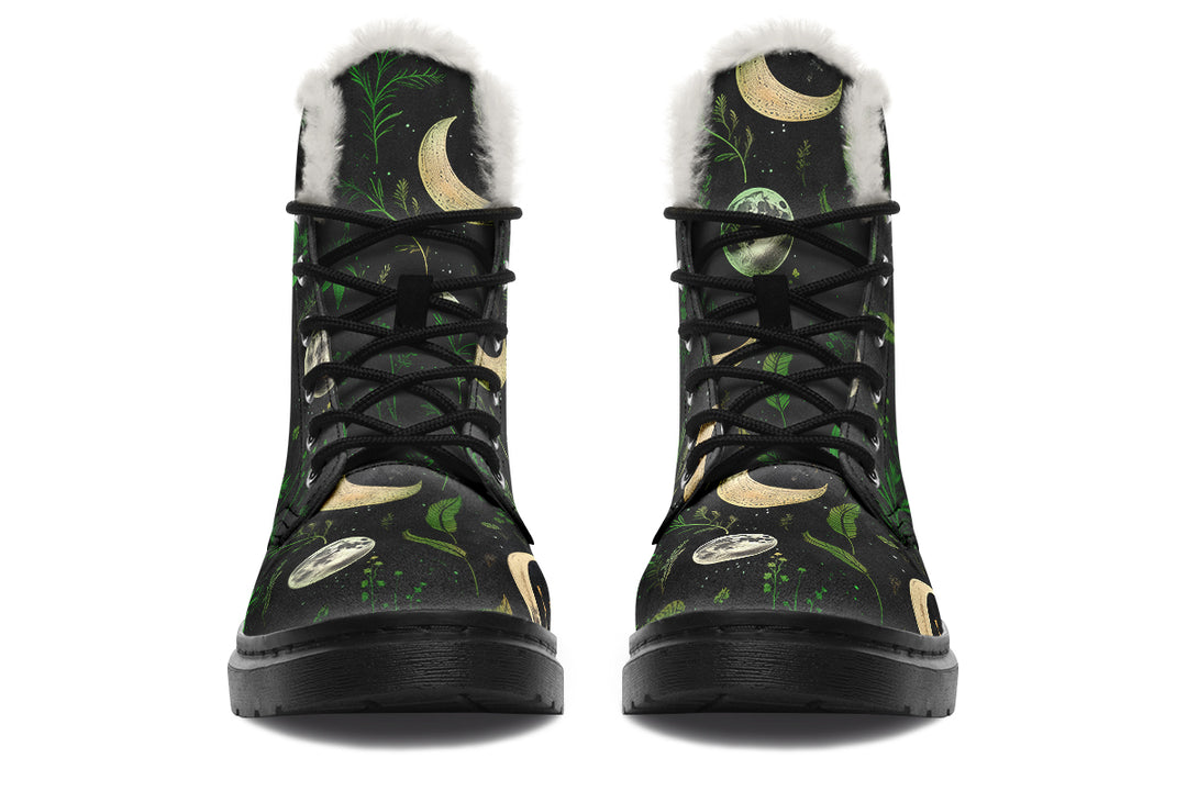 Emerald Moonlit Botanica Winter Boots