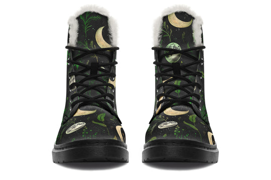 Emerald Moonlit Botanica Winter Boots