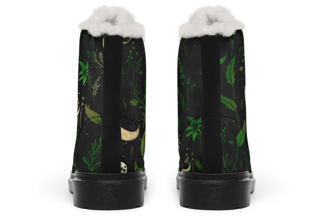 Emerald Moonlit Botanica Winter Boots