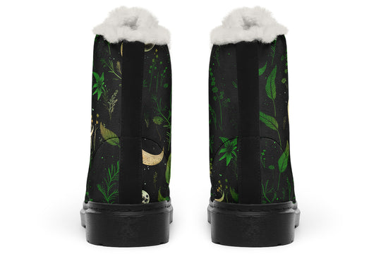 Emerald Moonlit Botanica Winter Boots