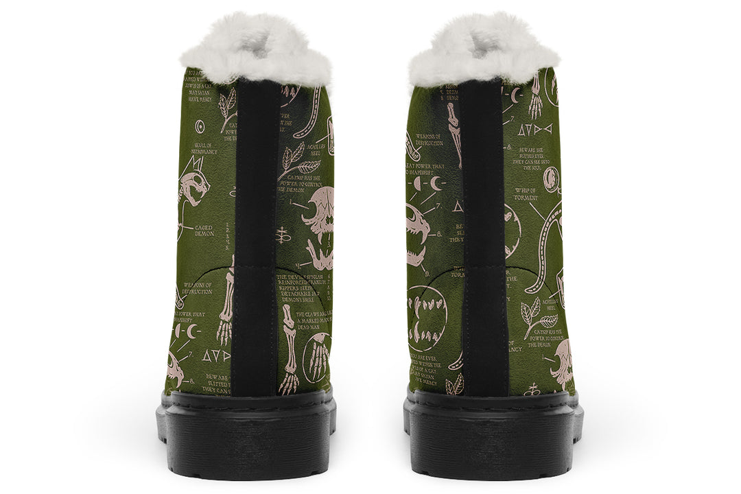 Fern Cat Study Winter Boots