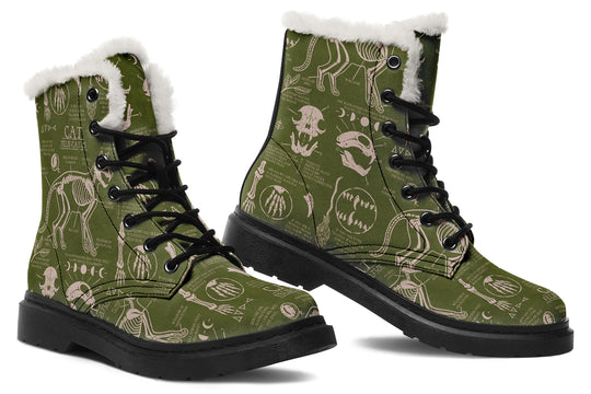 Fern Cat Study Winter Boots