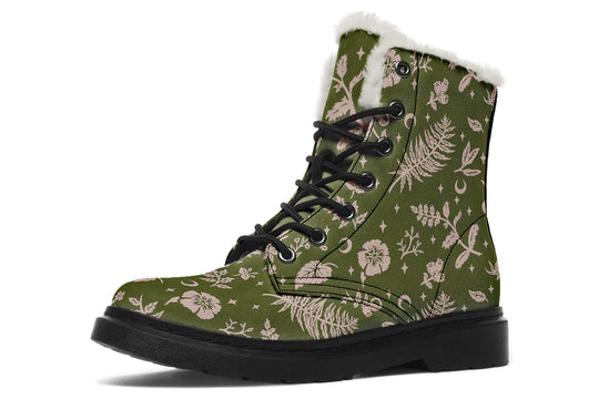 Fern Green Witch Winter Boots