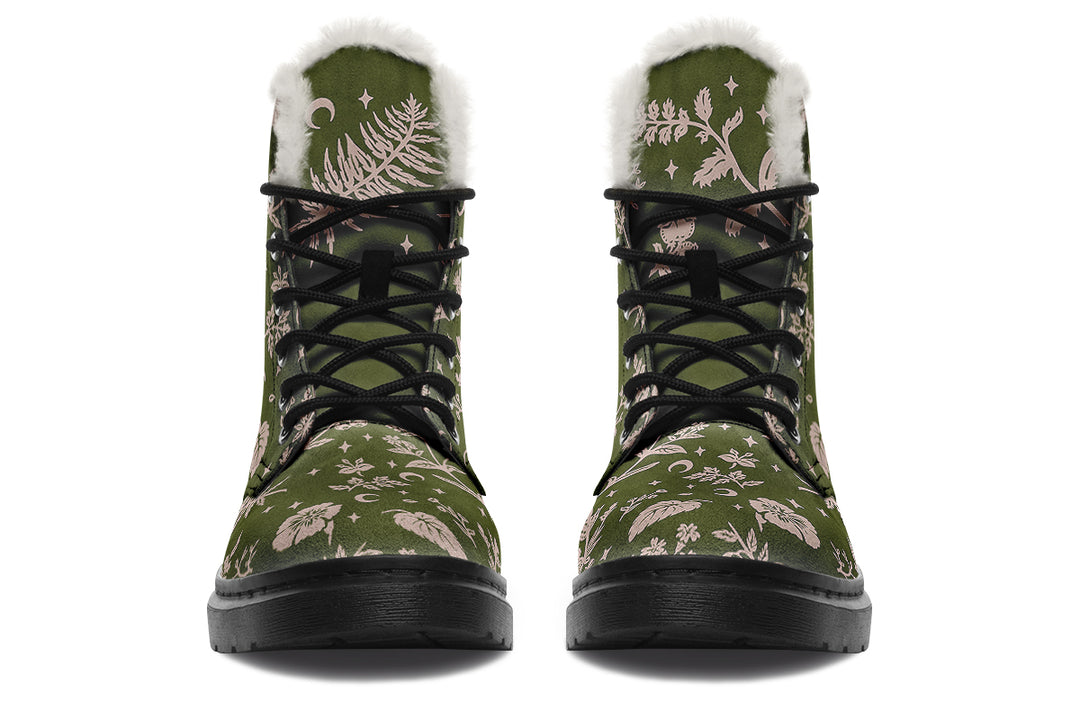 Fern Green Witch Winter Boots