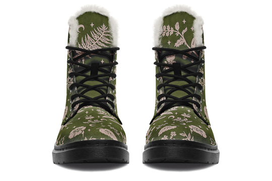 Fern Green Witch Winter Boots