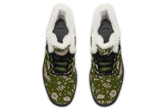 Fern Green Witch Winter Boots