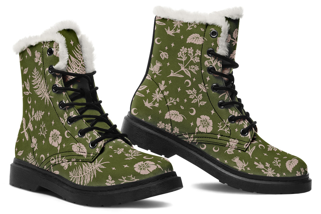 Fern Green Witch Winter Boots