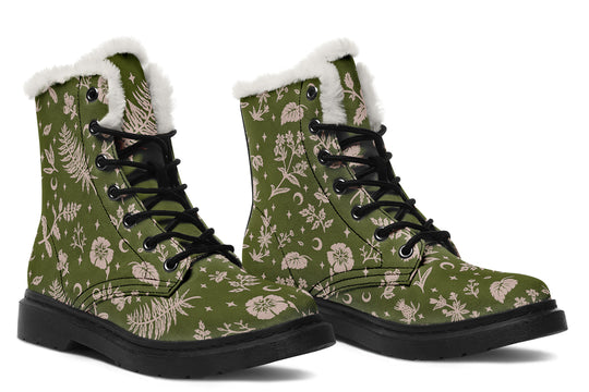 Fern Green Witch Winter Boots