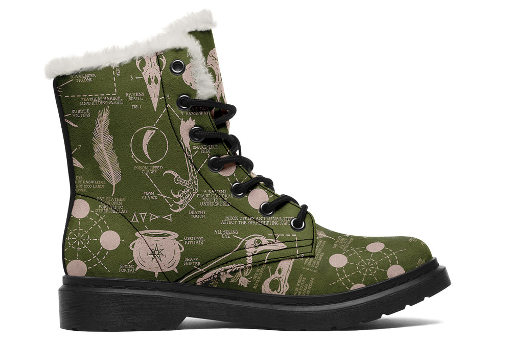 Fern Raven Study Winter Boots