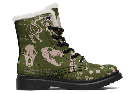 Fern Wolf Study Winter Boots