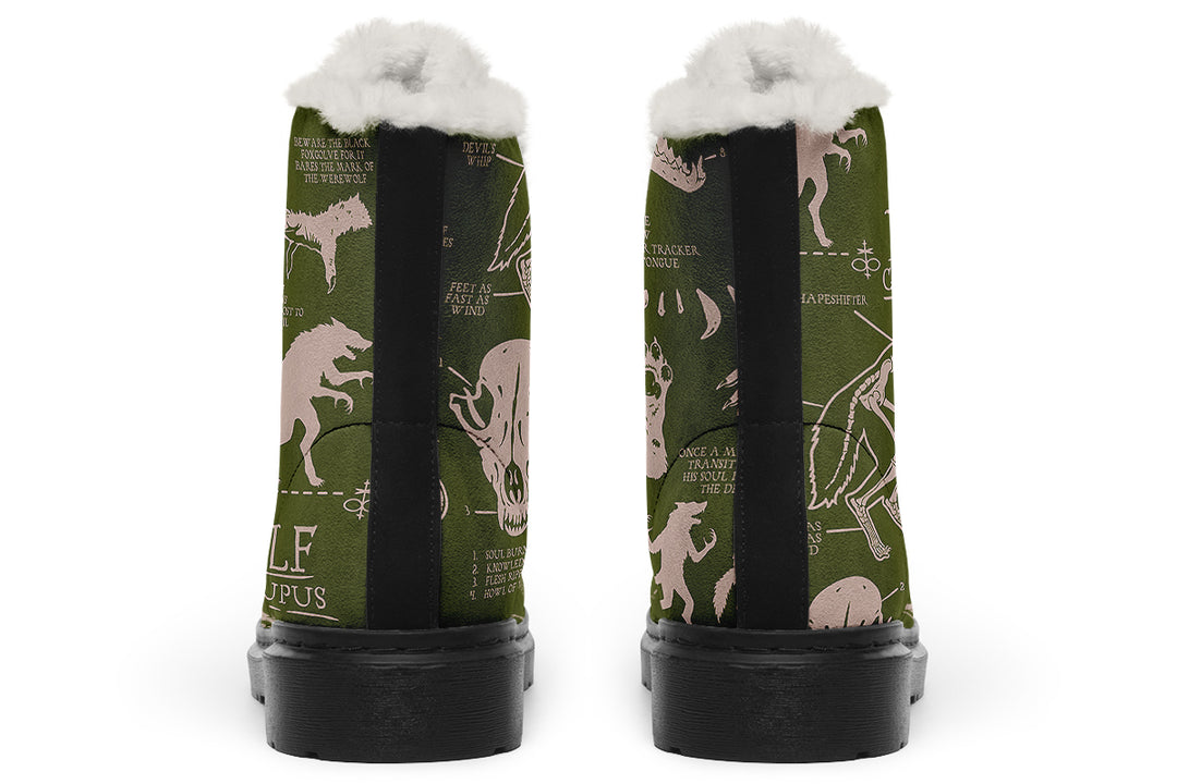 Fern Wolf Study Winter Boots