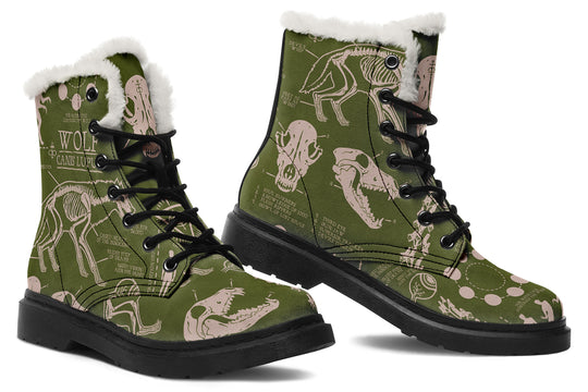 Fern Wolf Study Winter Boots
