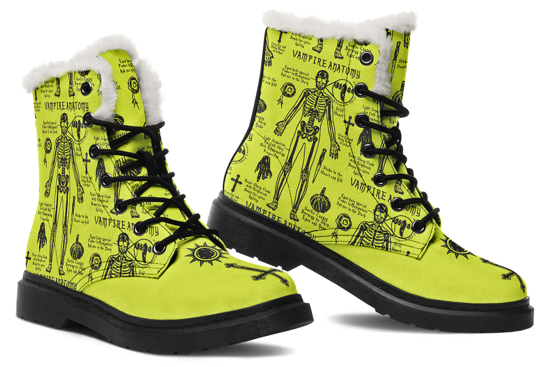 Lime Vampire Study Winter Boots