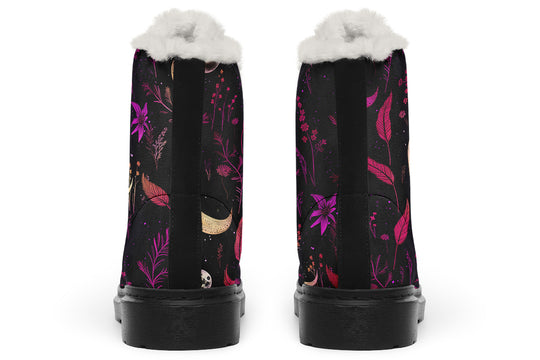 Magenta Moonlit Botanica Winter Boots