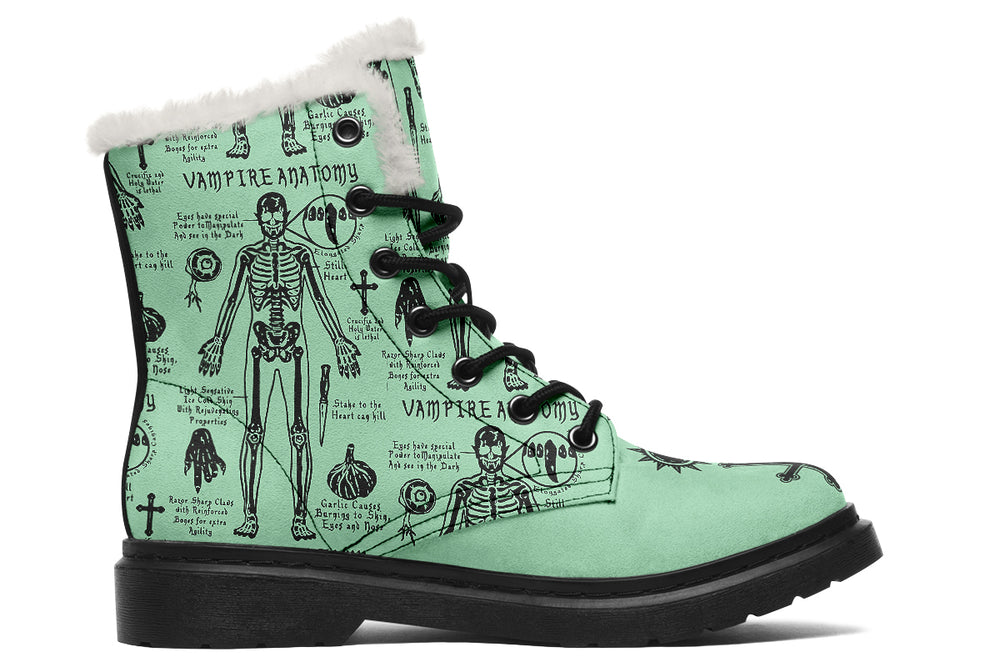Mint Vampire Study Winter Boots