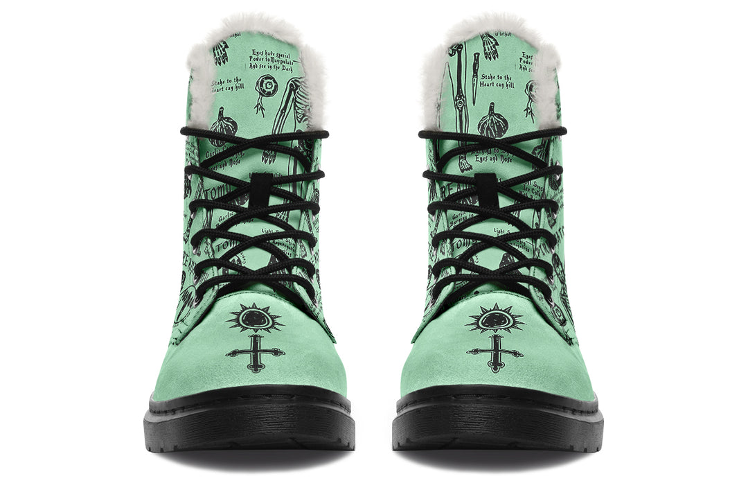 Mint Vampire Study Winter Boots