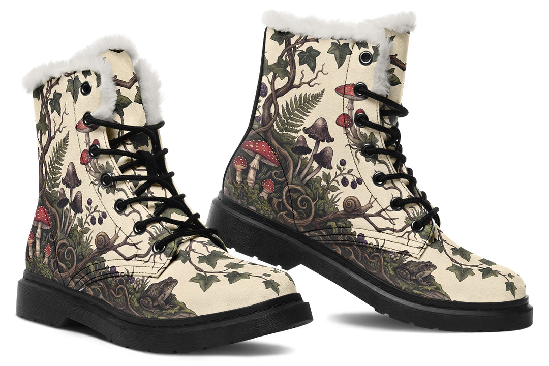 Mossy Marvel Winter Boots