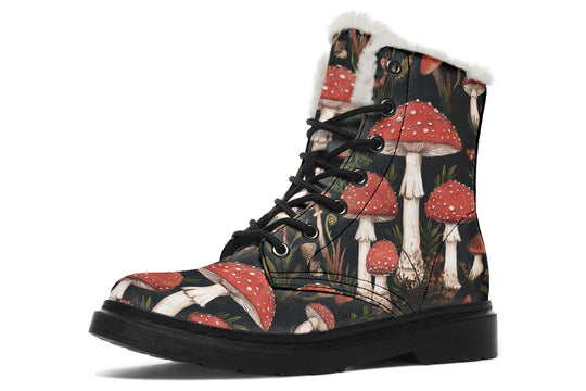 Mushroom King Winter Boots