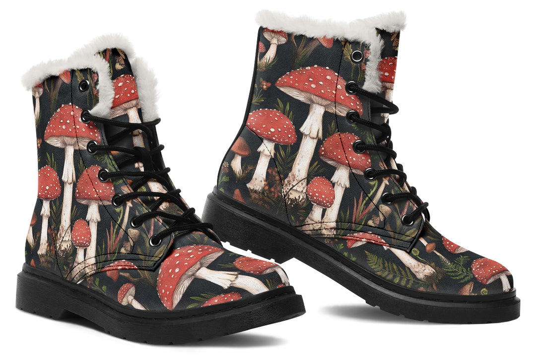 Mushroom King Winter Boots