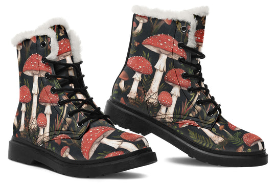 Mushroom King Winter Boots