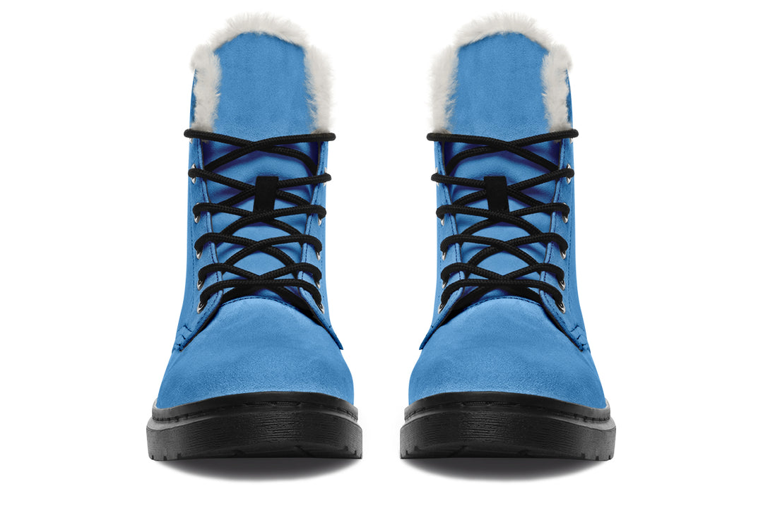 Ocean Wave Winter Boots - Robust Winter Boots Water Resistant Synthetic Wool Lined Toasty Footwear