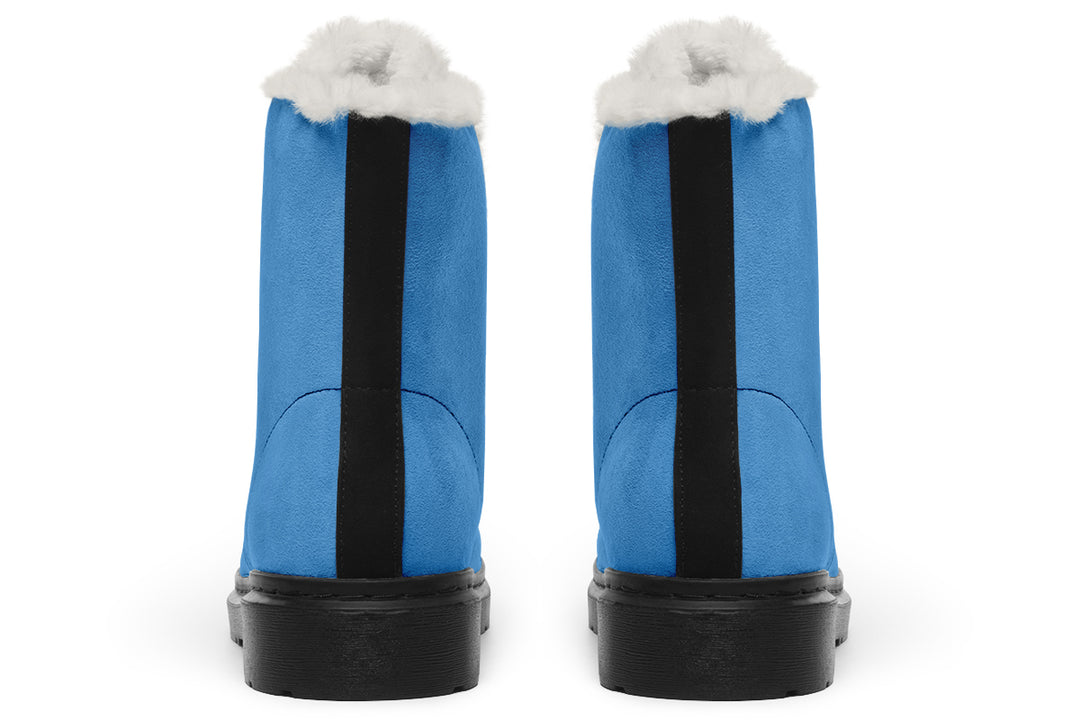 Ocean Wave Winter Boots - Robust Winter Boots Water Resistant Synthetic Wool Lined Toasty Footwear