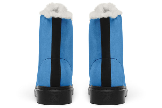 Ocean Wave Winter Boots - Robust Winter Boots Water Resistant Synthetic Wool Lined Toasty Footwear