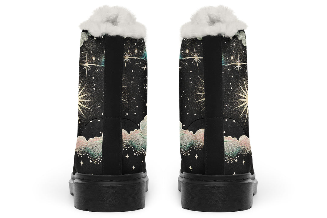 Orion’s Dream Winter Boots - Toasty Lined Boots Synthetic Wool Durable Nylon Water Resistant