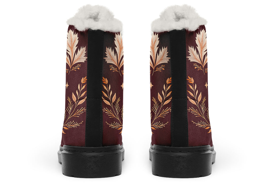 Oxblood Autumnalis Winter Boots