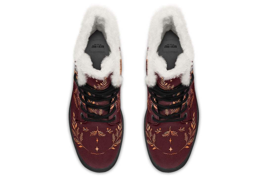 Oxblood Autumnalis Winter Boots
