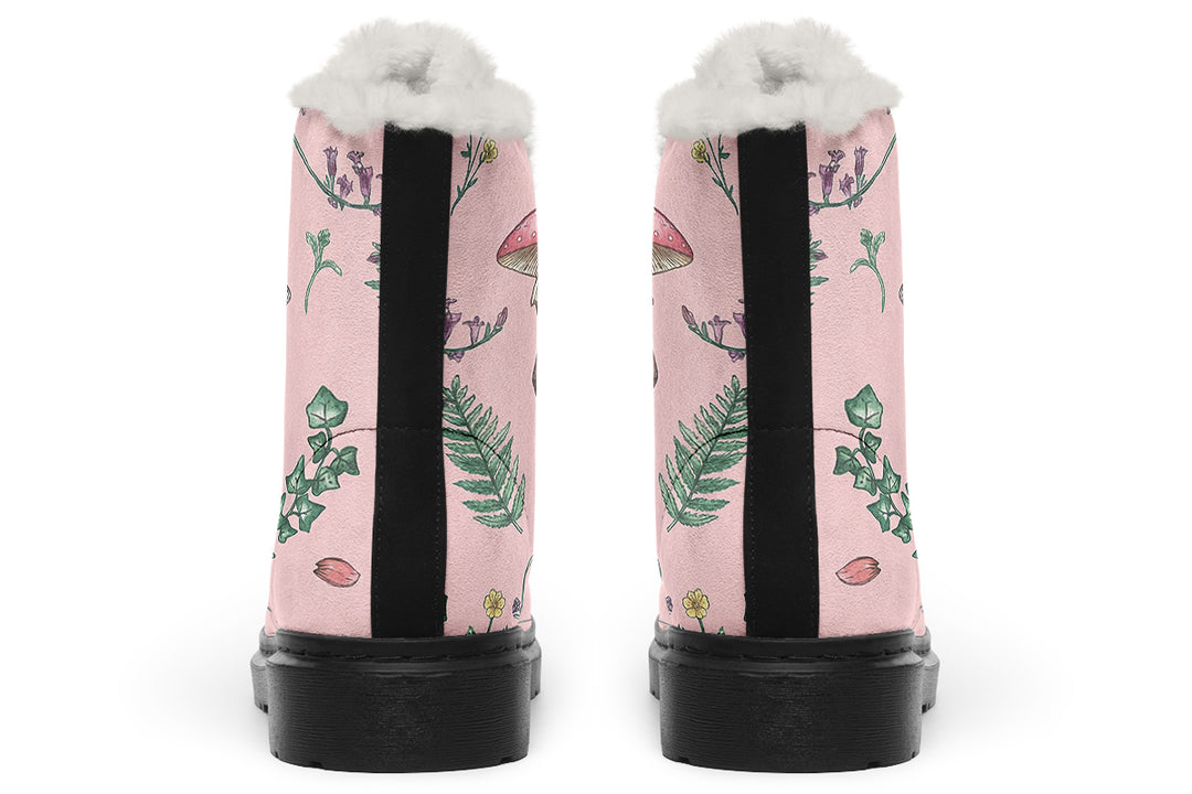 Pink Herbology Winter Boots