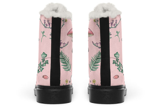 Pink Herbology Winter Boots