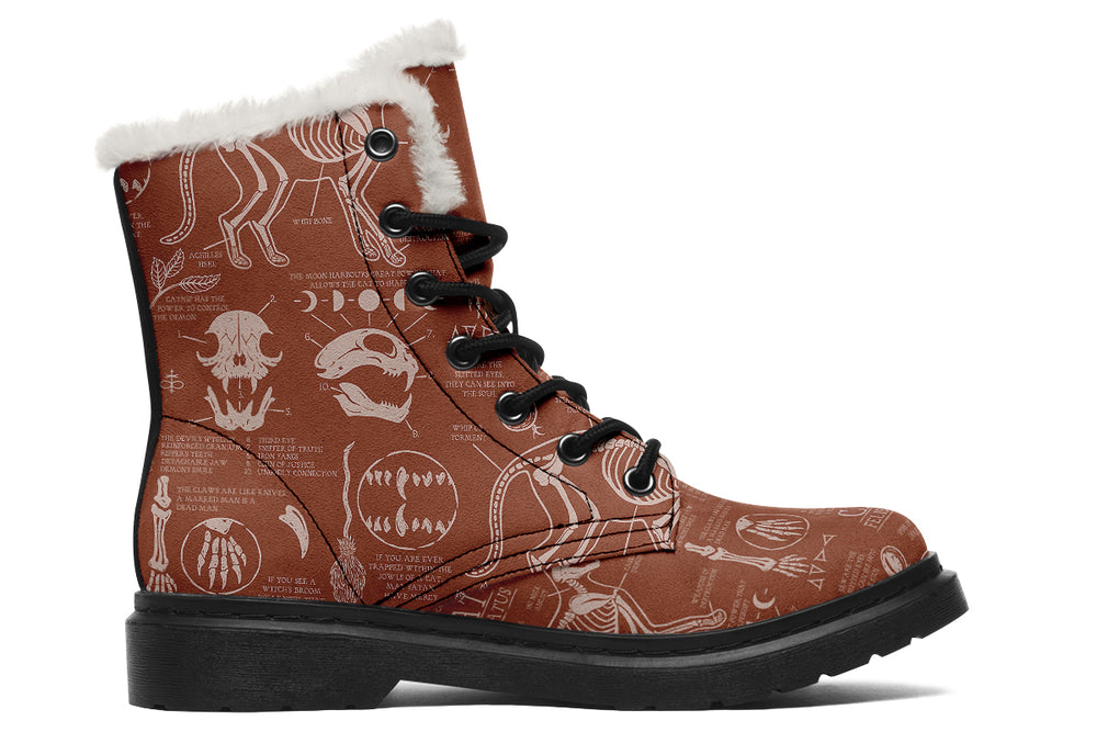 Rosewood Cat Study Winter Boots